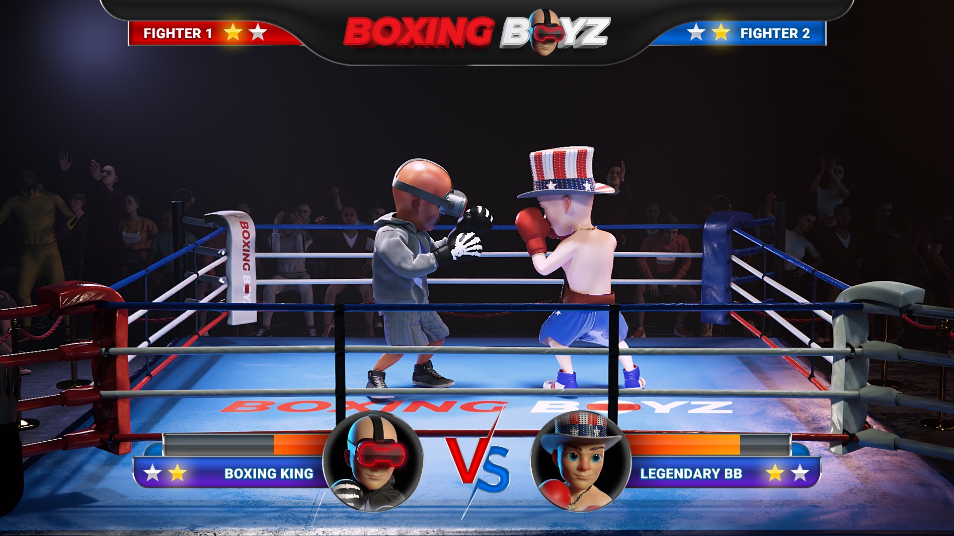 Round two! Let's knock them out!